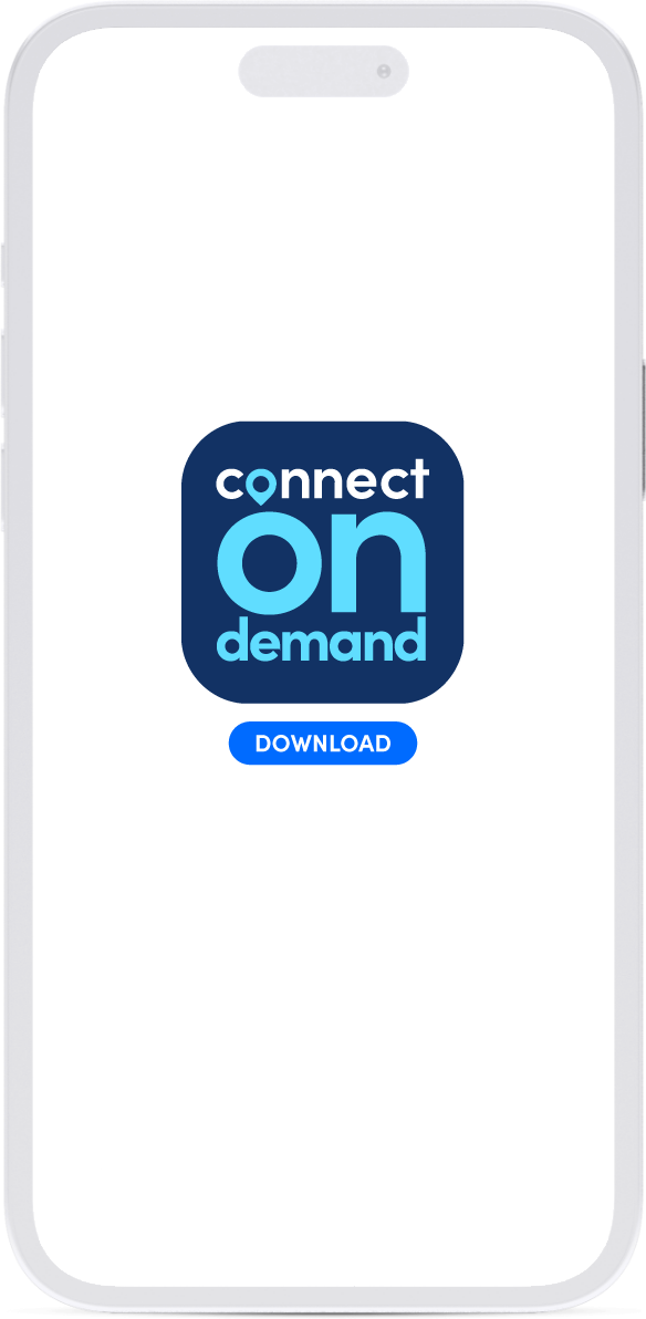 Connect Pool logo phone screen