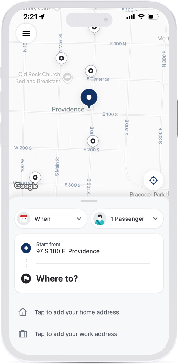 Connect Pool App Map